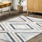 Nuloom Akari Transitional Diamond Machine Washable Area Rug 3ft x 5ft KKON18A-305 - alternate 6